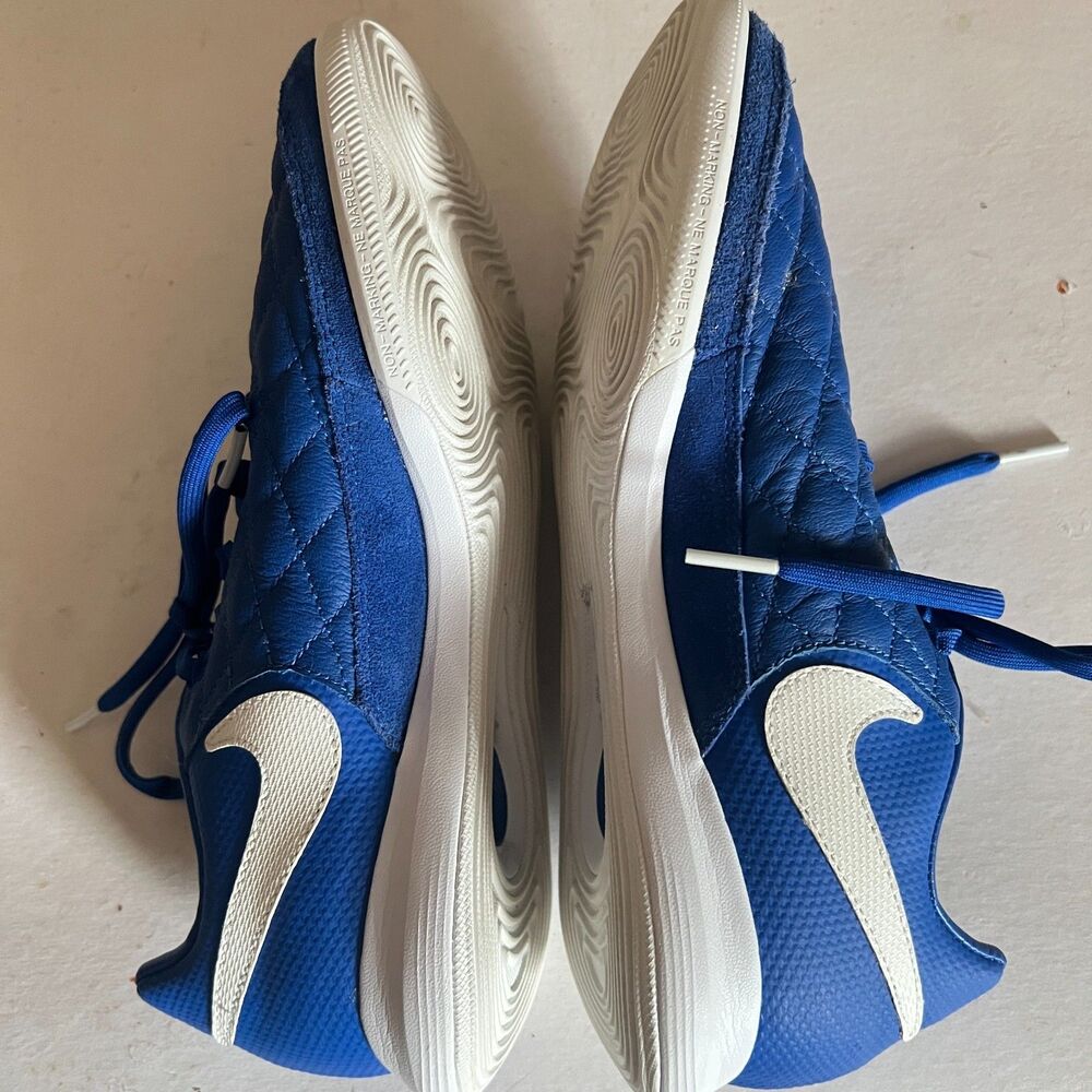 Nike Mens 7.5 Tiempo Lunar Legend 7 Pro Ronaldinho 10R Indoor Shoes AQ2211-410 - Picture 6 of 10